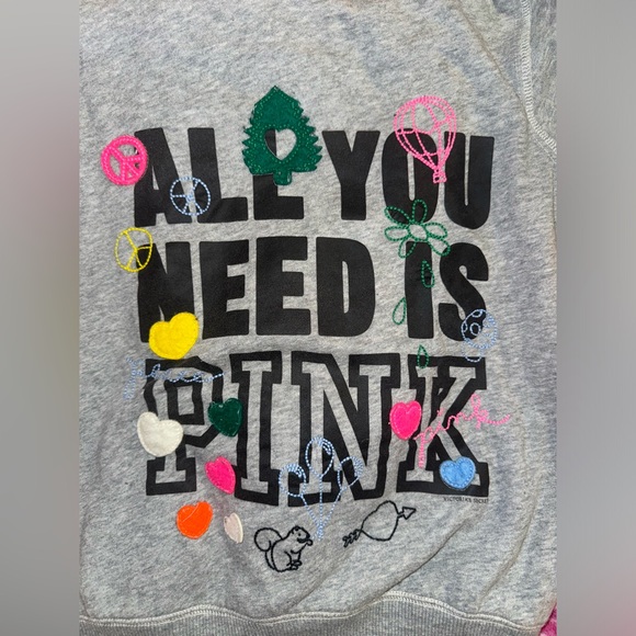 RARE HTF Vintage Victoria’s Secret PINK Y2K 2000s Embroidered Set - Picture 5 of 8